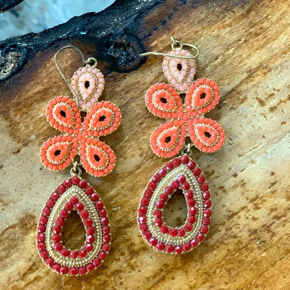 Multi-toned earrings